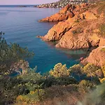 Vue & Terrasse Calme Parking St Raphael Apartament